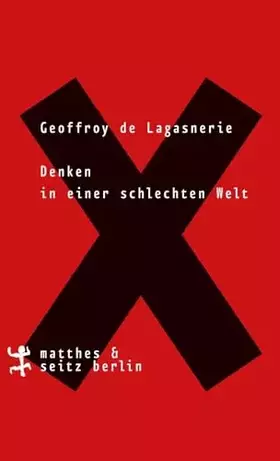 Couverture du produit · Denken in einer schlechten Welt