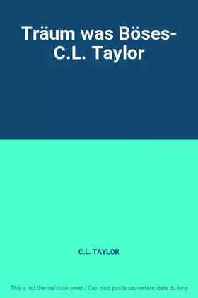 Couverture du produit · Träum was Böses- C.L. Taylor