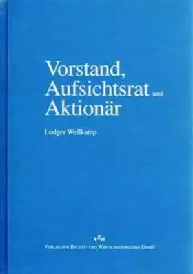 Couverture du produit · Vorstand, Aufsichtsrat und Aktionär
