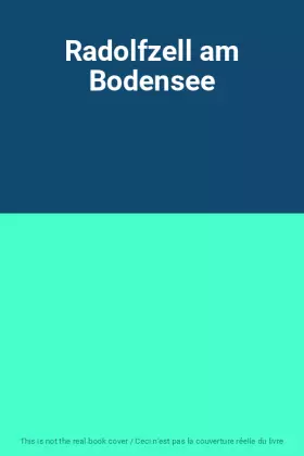 Couverture du produit · Radolfzell am Bodensee