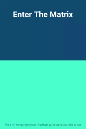 Couverture du produit · Enter The Matrix