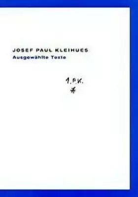 Couverture du produit · Ausgewählte Texte
