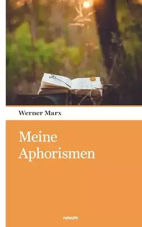 Couverture du produit · Meine Aphorismen: DE