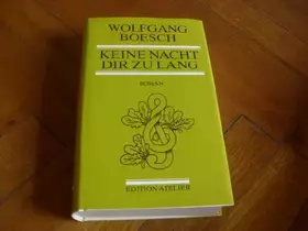 Couverture du produit · Keine Nacht dir zu lang