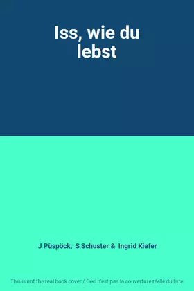 Couverture du produit · Iss, wie du lebst