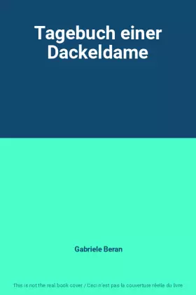 Couverture du produit · Tagebuch einer Dackeldame