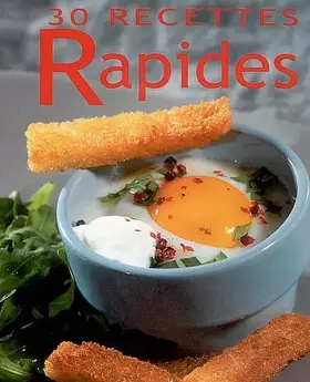 Couverture du produit · 30 recettes rapides