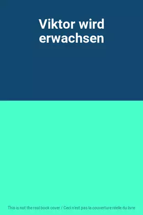 Couverture du produit · Viktor wird erwachsen