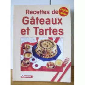 Couverture du produit · Recettes de gateaux et tartes