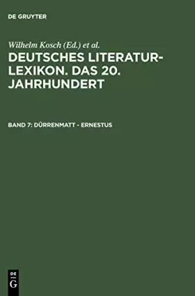 Couverture du produit · Dürrenmatt - Ernestus