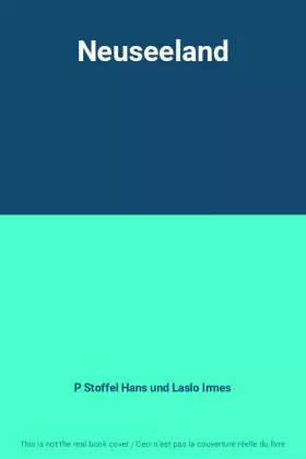 Couverture du produit · Neuseeland