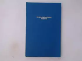 Couverture du produit · Pharmaziegeschichte Dresdens