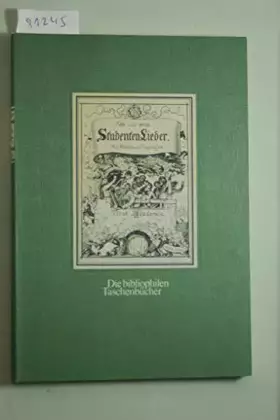 Couverture du produit · Alte und neue Studentenlieder