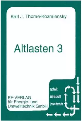 Couverture du produit · Altlasten 3 (Technik, Wirtschaft, Umweltschutz)