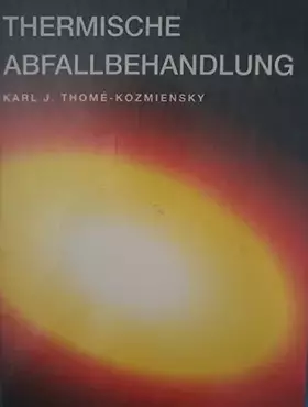 Couverture du produit · Thermische Abfallbehandlung