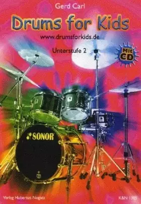 Couverture du produit · Drums For Kids, Band 2: Unterstufe 2, mit CD