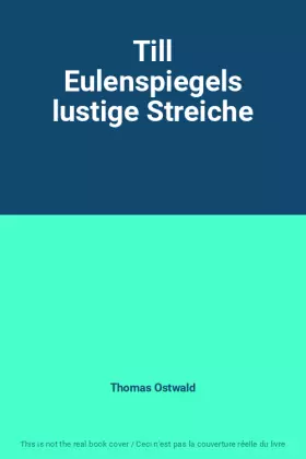 Couverture du produit · Till Eulenspiegels lustige Streiche