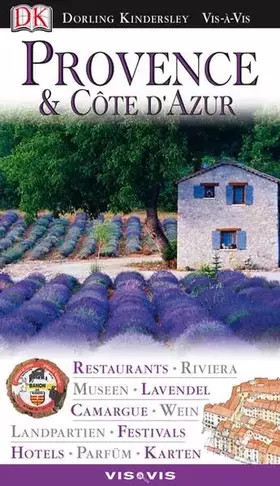 Couverture du produit · Vis a Vis, Provence & Cote d' Azur (Vis à Vis)