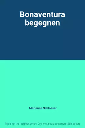 Couverture du produit · Bonaventura begegnen