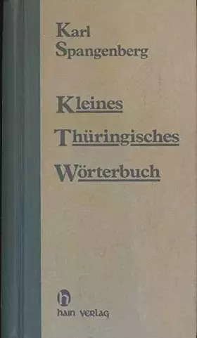 Couverture du produit · Kleines Thüringisches Wörterbuch