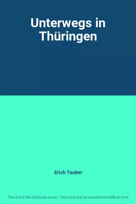 Couverture du produit · Unterwegs in Thüringen
