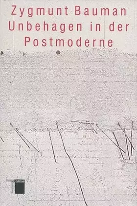 Couverture du produit · Unbehagen in der Postmoderne