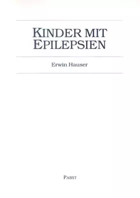 Couverture du produit · Kinder mit Epilepsien