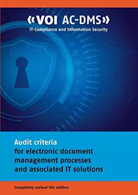 Couverture du produit · Audit criteria for electronic document management processes and associated IT solutions: IT-Compliance and Information Security