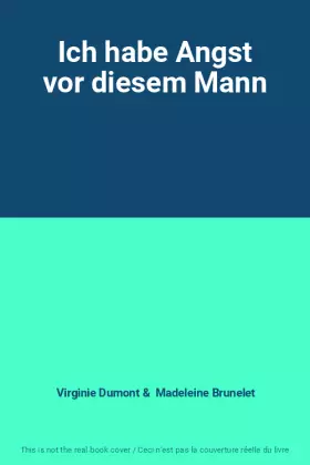 Couverture du produit · Ich habe Angst vor diesem Mann
