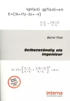 Couverture du produit · Selbstständig als Ingenieur