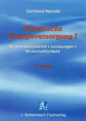 Couverture du produit · Elektrische Energieversorgung I