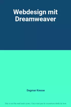 Couverture du produit · Webdesign mit Dreamweaver