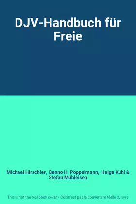 Couverture du produit · DJV-Handbuch für Freie