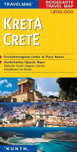Couverture du produit · Reisekarte : Kreta