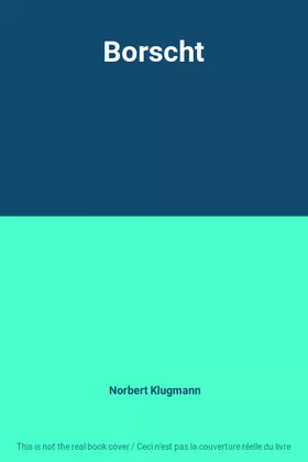 Couverture du produit · Borscht