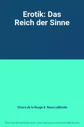 Couverture du produit · Erotik: Das Reich der Sinne
