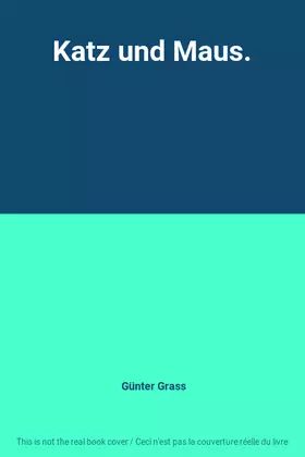 Couverture du produit · Katz und Maus.