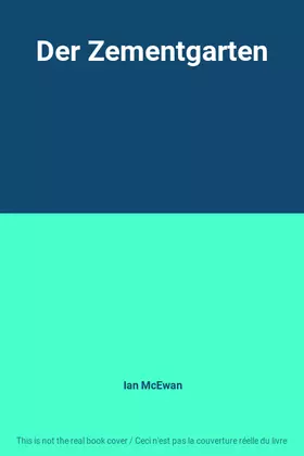 Couverture du produit · Der Zementgarten