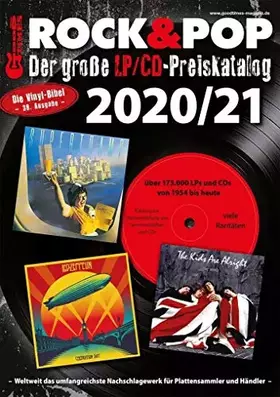 Couverture du produit · Der große Rock & Pop LP/CD Preiskatalog 2020/21