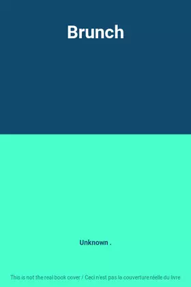 Couverture du produit · Brunch