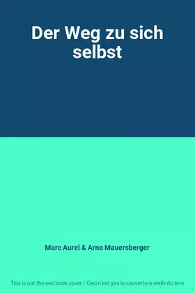 Couverture du produit · Der Weg zu sich selbst