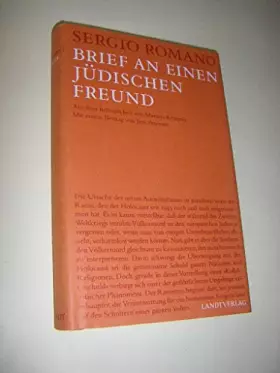 Couverture du produit · Brief an einen jüdischen Freund