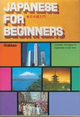 Couverture du produit · Japanese for Beginners