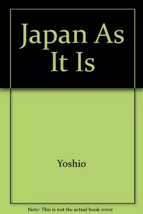 Couverture du produit · Japan As It Is: A Bilingual Guide