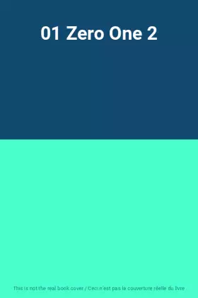 Couverture du produit · 01 Zero One 2