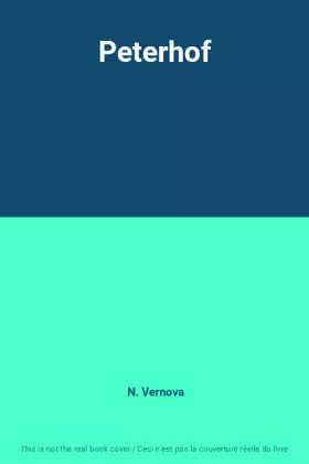 Couverture du produit · Peterhof
