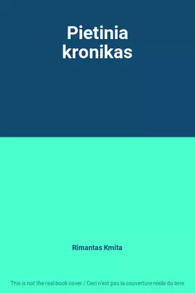 Couverture du produit · Pietinia kronikas
