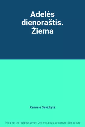 Couverture du produit · Adelės dienoraštis. Žiema