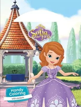 Couverture du produit · Sofia the First Handy Coloring (with stickers)