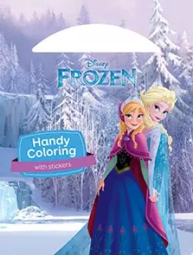 Couverture du produit · Frozen Handy Coloring (with stickers)